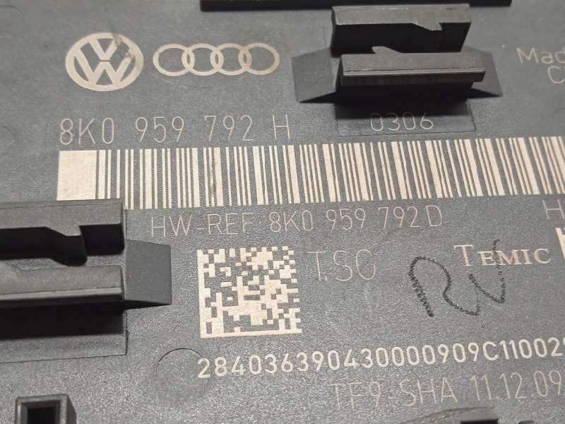 Recambio de centralita confort para audi a4 allroad quattro (8k) 3.0 v6 24v tdi referencia OEM IAM 8K0959792H 4