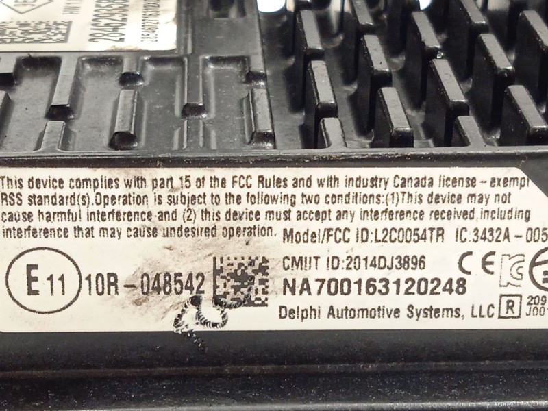 Recambio de modulo electronico para renault scénic iv (j9_) 1.5 dci 110 referencia OEM IAM 284629358R  