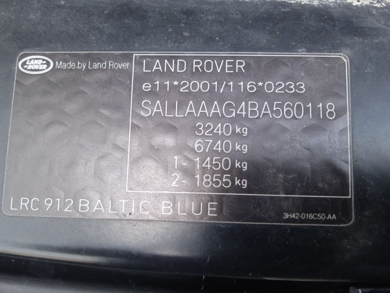 land rover discovery iv (l319) del año 2010