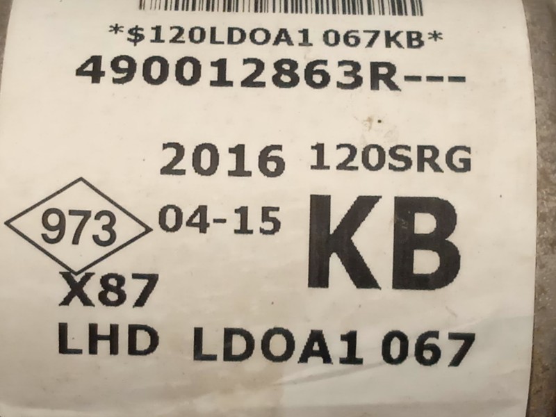 Recambio de cremallera direccion para renault captur i (j5_, h5_) 1.5 dci 90 referencia OEM IAM 490012863R  
