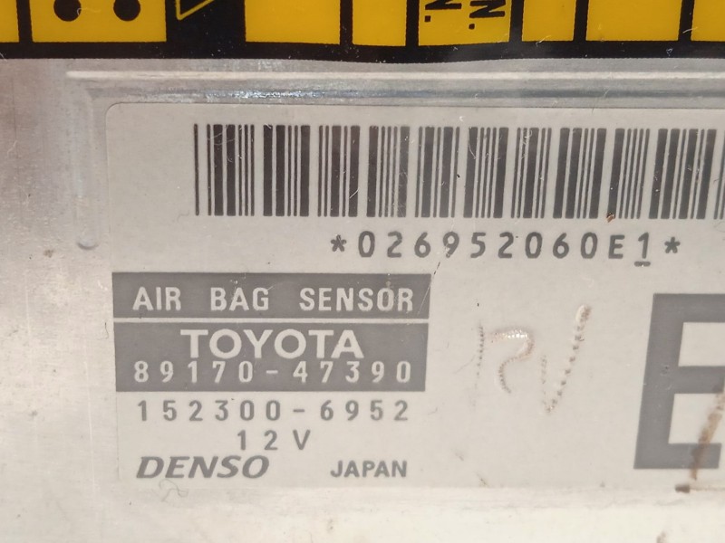 Recambio de centralita abs para toyota prius liftback (_w2_) 1.5 hybrid (nhw20_) referencia OEM IAM 8917047390  1523006952