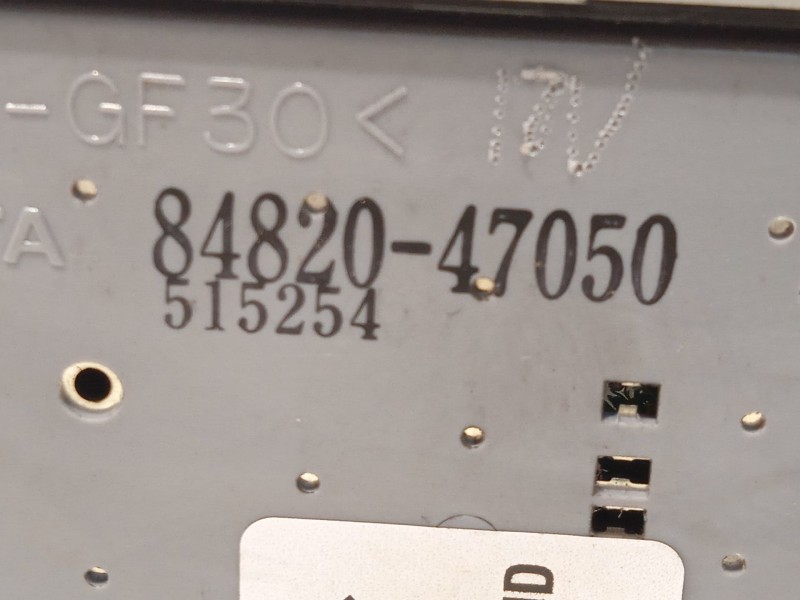 Recambio de mando elevalunas delantero izquierdo para toyota prius liftback (_w2_) 1.5 hybrid (nhw20_) referencia OEM IAM 848204