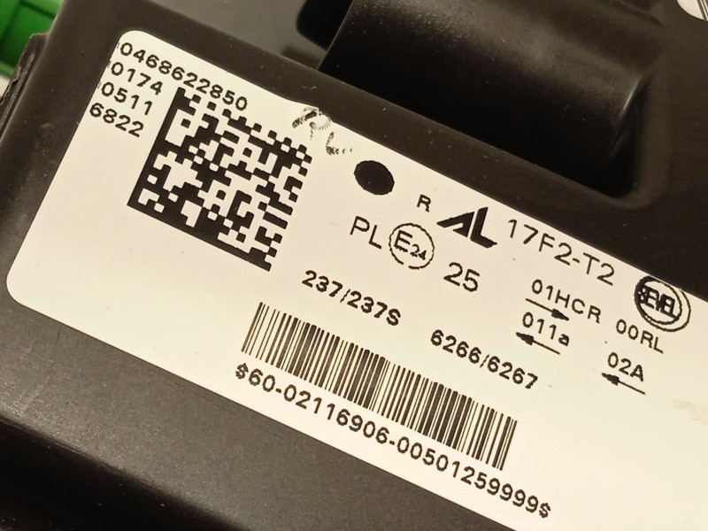 Recambio de faro derecho para fiat ducato furgoneta (250_) 180 multijet 2,3 d referencia OEM IAM 46862285 00468622850 