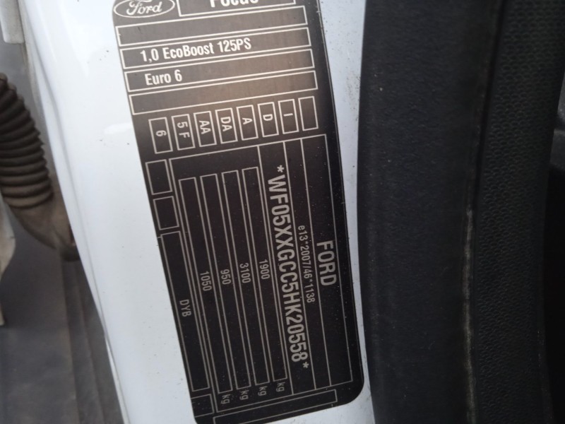 ford focus iv (hn) del año 2017