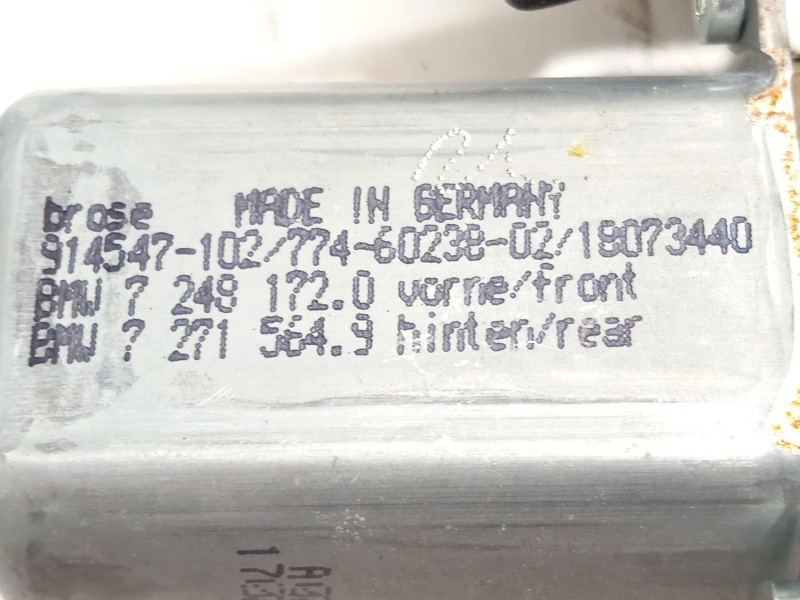 Recambio de elevalunas delantero derecho para bmw 5 touring (f11) 520 d referencia OEM IAM 51337182132  