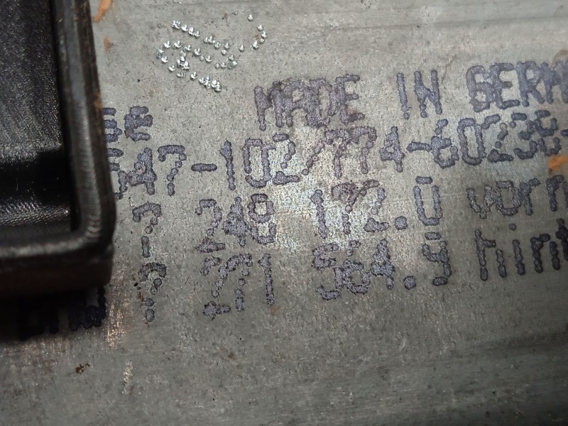 Recambio de elevalunas trasero derecho para bmw 5 touring (f11) 520 d referencia OEM IAM 51357182614 7271564 