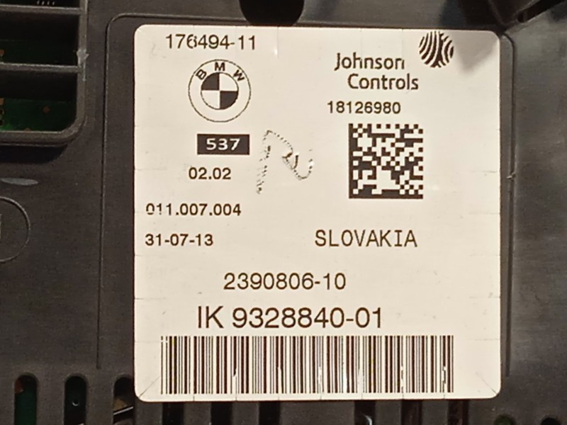 Recambio de cuadro instrumentos para bmw 5 touring (f11) 520 d referencia OEM IAM 9328840  