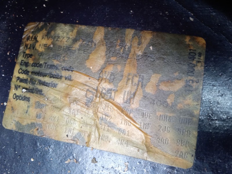 volkswagen new beetle (9c1, 1c1) del año 2000