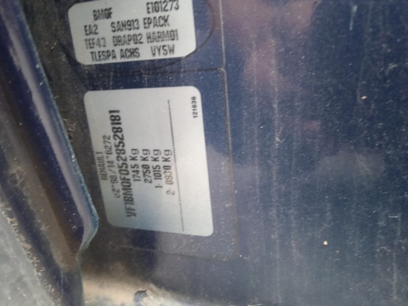 renault megane ii (bm0/1_, cm0/1_) del año 2003