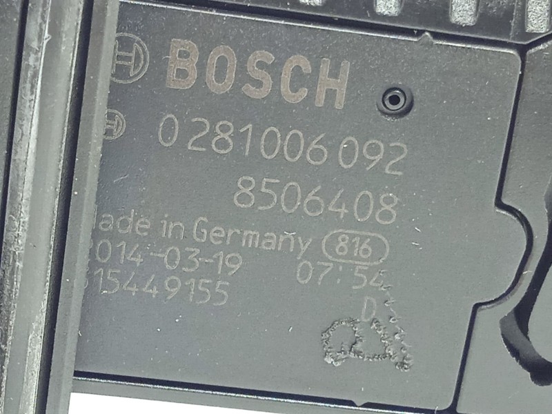 Recambio de caudalimetro para bmw 3 gran turismo (f34) 318 d referencia OEM IAM 8506408 13628506408 0281006092