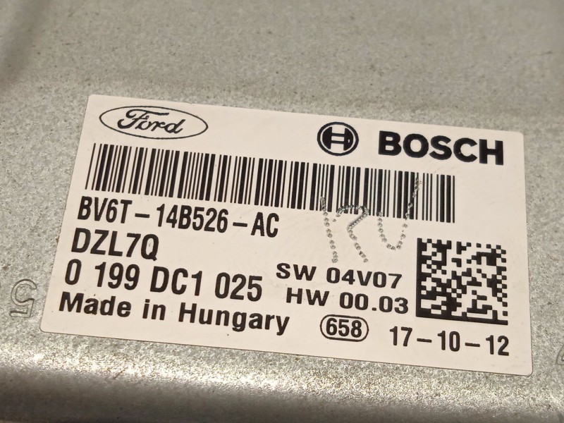 Recambio de modulo electronico para ford focus iv (hn) 1.0 ecoboost referencia OEM IAM BV6T14B526AC  0199DC1025