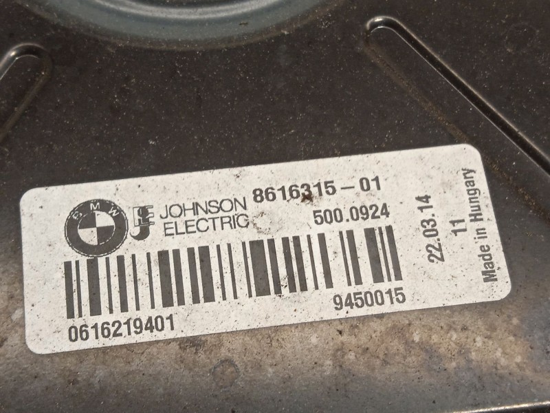 Recambio de electroventilador para bmw 3 gran turismo (f34) 318 d referencia OEM IAM 17428621191 8616315 