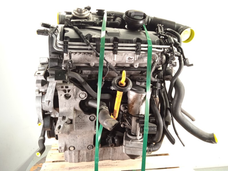 Recambio de motor completo para volkswagen touran (1t1, 1t2) 1.9 tdi referencia OEM IAM BXF  