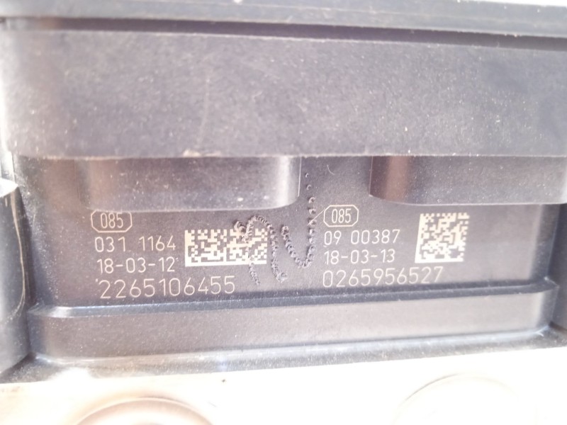 Recambio de abs para renault clio iv zen referencia OEM IAM 476607341R 2265106455 269722