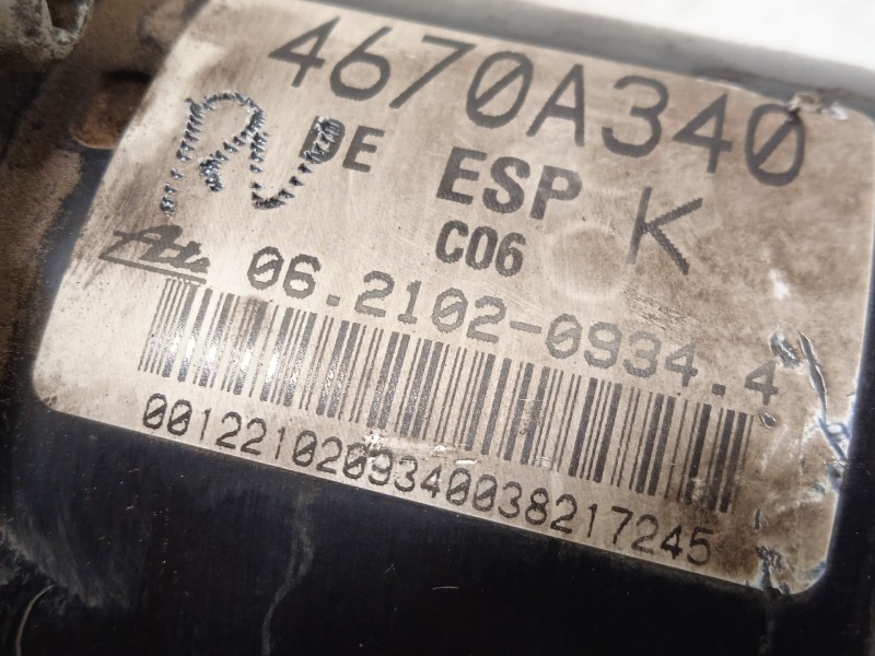 Recambio de abs para mitsubishi outlander (cw0) challenge 4wd referencia OEM IAM 4670A340 06210951003 06210209344