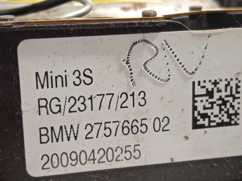 Recambio de airbag delantero izquierdo para mini r56 cooper referencia OEM IAM 2757665 32302757665 