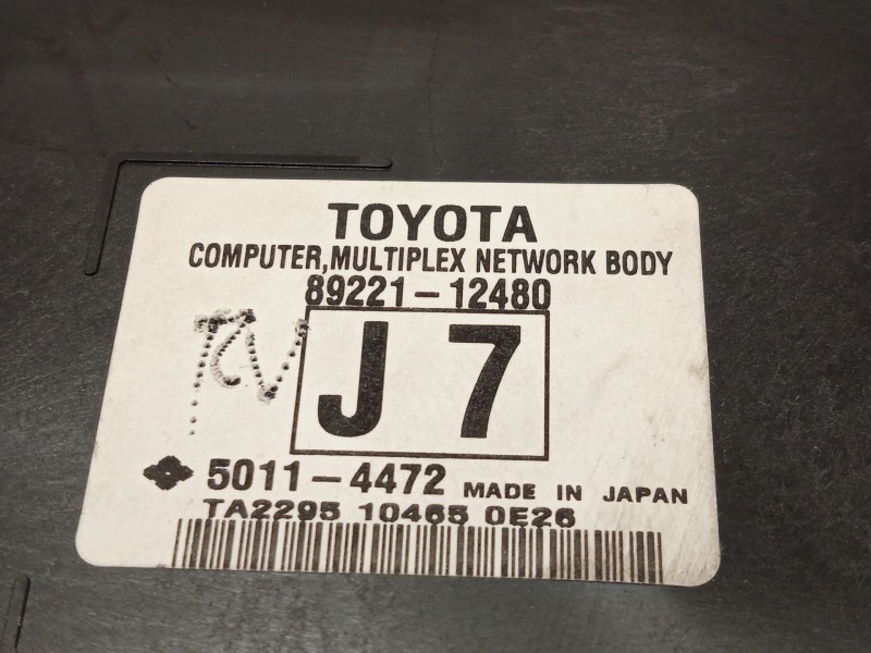 Recambio de modulo electronico para toyota auris (_e15_) 1.8 hybrid (zwe150_) referencia OEM IAM 8922112480  50114472