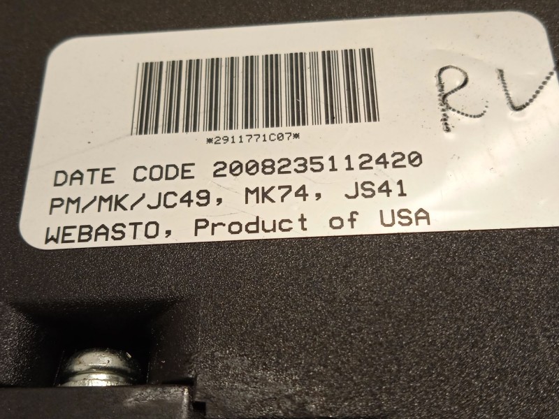 Recambio de motor techo electrico para dodge journey 2.0 crd referencia OEM IAM 0178101AC 1069896 17127620