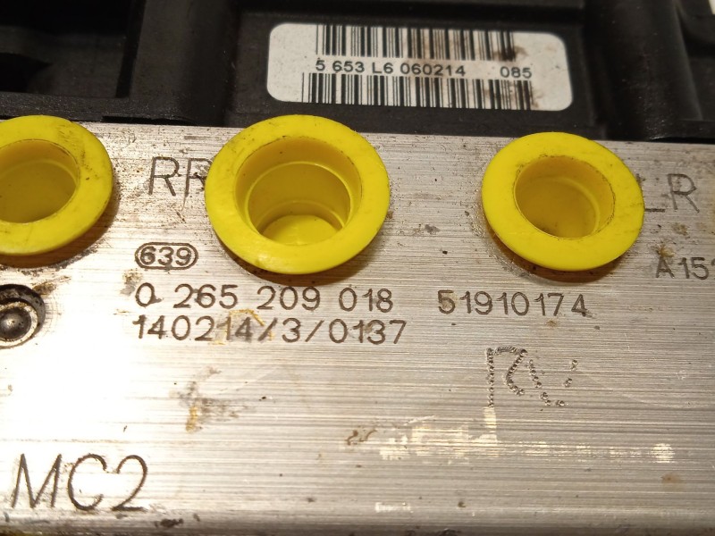 Recambio de abs para fiat punto (evo) (199) dynamic referencia OEM IAM 51910174 0265800176 0265209018