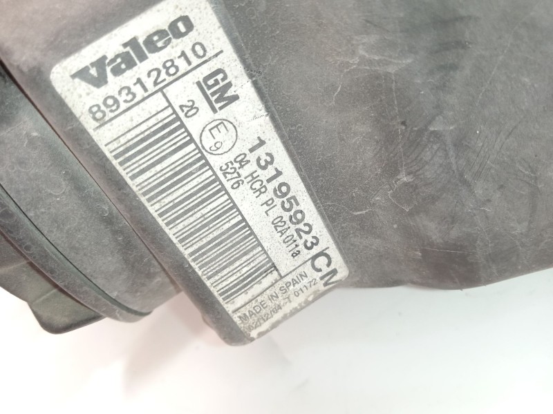 Recambio de faro izquierdo para opel combo tour 1.4 referencia OEM IAM 13195923  89312810