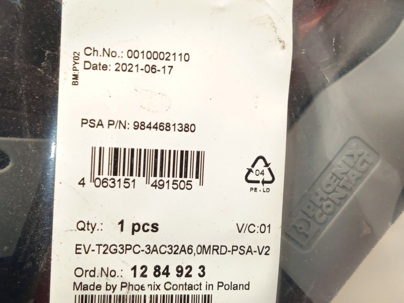Recambio de modulo electronico para peugeot partner furgoneta/monovolumen (k9) e-partner referencia OEM IAM 9844681380  