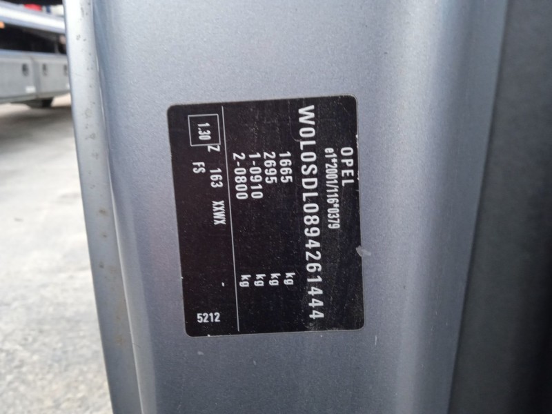 opel corsa d (s07) del año 2009