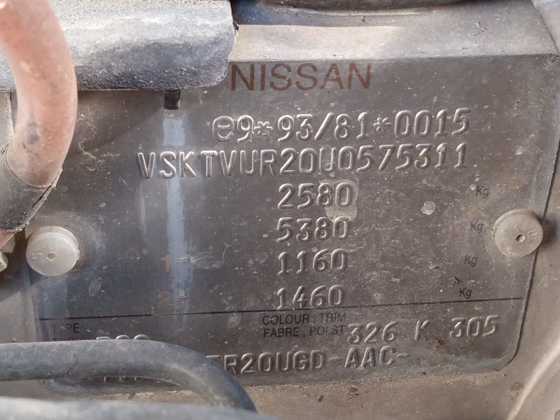 nissan terrano ii (r20) del año 2005