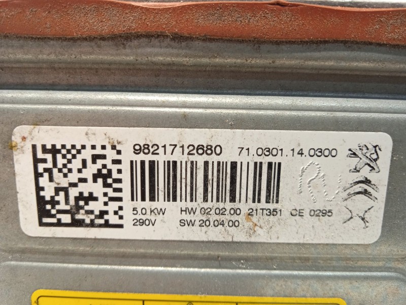 Recambio de modulo electronico para peugeot partner furgoneta/monovolumen (k9) e-partner referencia OEM IAM 9821712680  