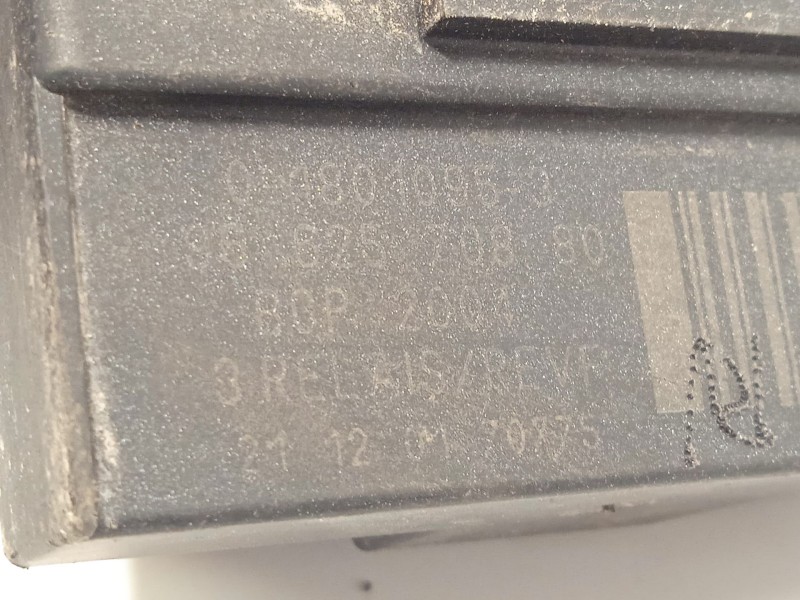 Recambio de caja precalentamiento para peugeot partner furgoneta/monovolumen (k9) e-partner referencia OEM IAM 9662570880  