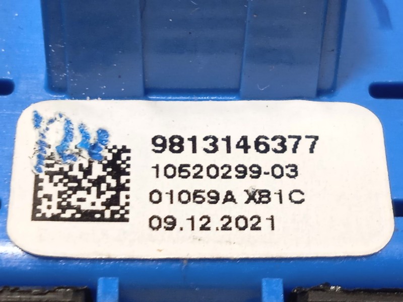 Recambio de interruptor para peugeot partner furgoneta/monovolumen (k9) e-partner referencia OEM IAM 9813146377 98131463ZD 
