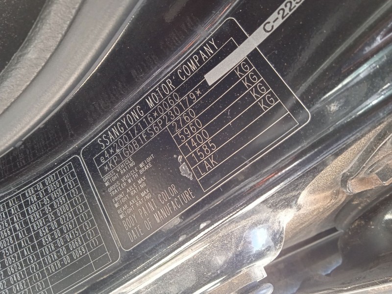 ssangyong rexton / rexton ii (gab_) del año 2006