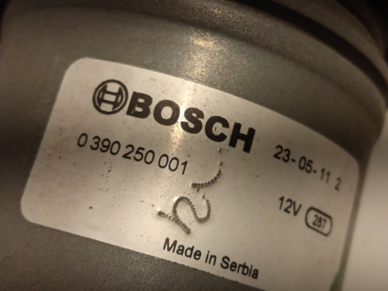 Recambio de motor limpia delantero para citroën c3 / c3 origin iii (sx) 1.2 puretech 82 referencia OEM IAM 9815497780 0390250001