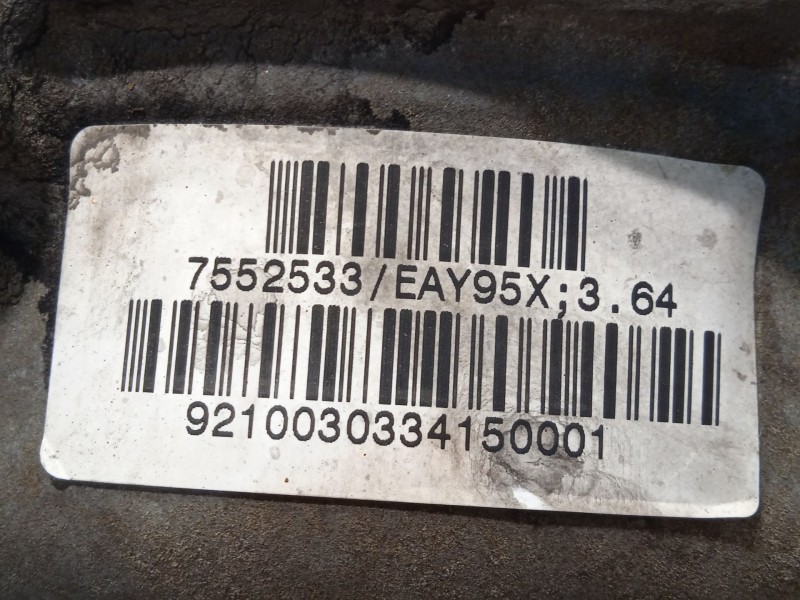 Recambio de diferencial delantero para bmw x6 (e71, e72) xdrive 35 d referencia OEM IAM 7552533 31507612956 