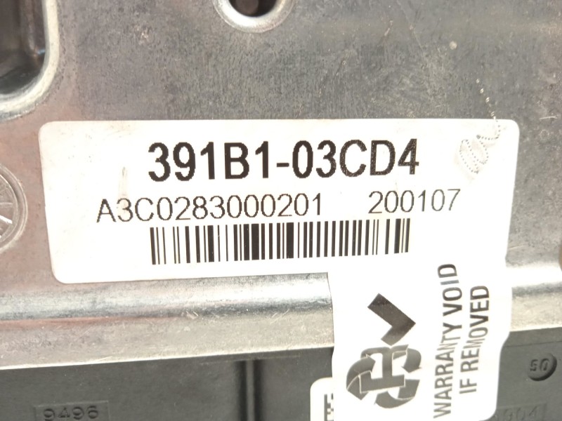 Recambio de centralita motor uce para kia niro referencia OEM IAM 391A503DL9 391B103CD4 391B503DL9