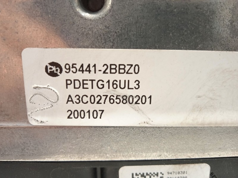 Recambio de centralita cambio automatico para kia niro referencia OEM IAM 954412BBZ0  A3C0276580201