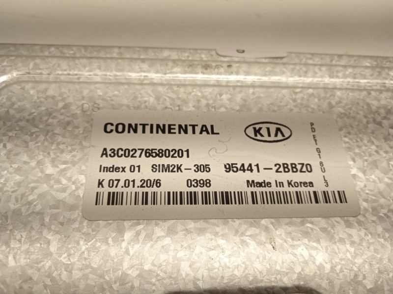 Recambio de centralita cambio automatico para kia niro referencia OEM IAM 954412BBZ0  A3C0276580201