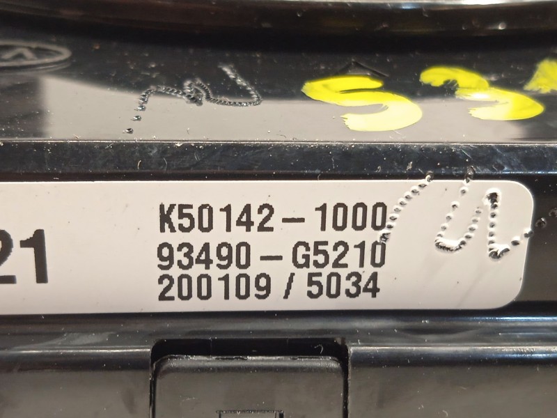Recambio de anillo airbag para kia niro referencia OEM IAM 93490G5210  