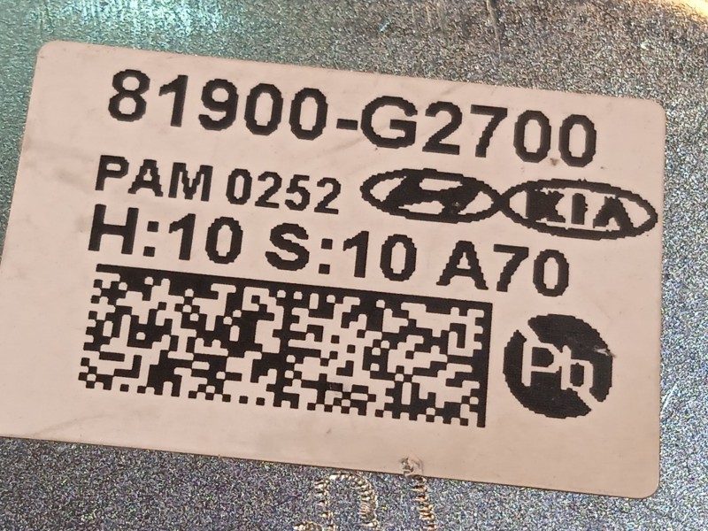 Recambio de conmutador de arranque para kia niro referencia OEM IAM 95430G5700 81900G2700 