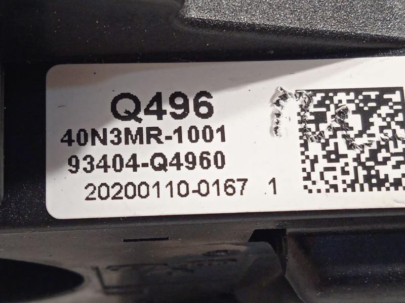 Recambio de mando intermitentes para kia niro referencia OEM IAM 93404Q4960  