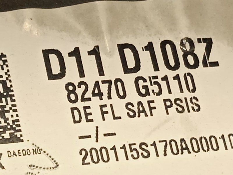 Recambio de elevalunas delantero izquierdo para kia niro referencia OEM IAM 82470G5110 82450G5010 