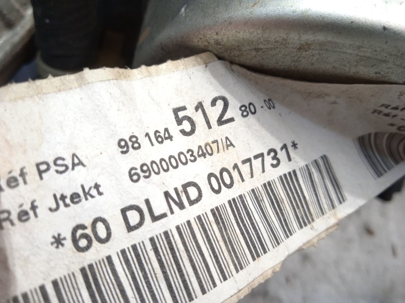 Recambio de cremallera direccion para citroën c4 cactus 1.2 thp 110 referencia OEM IAM 9816451280 1627689580 