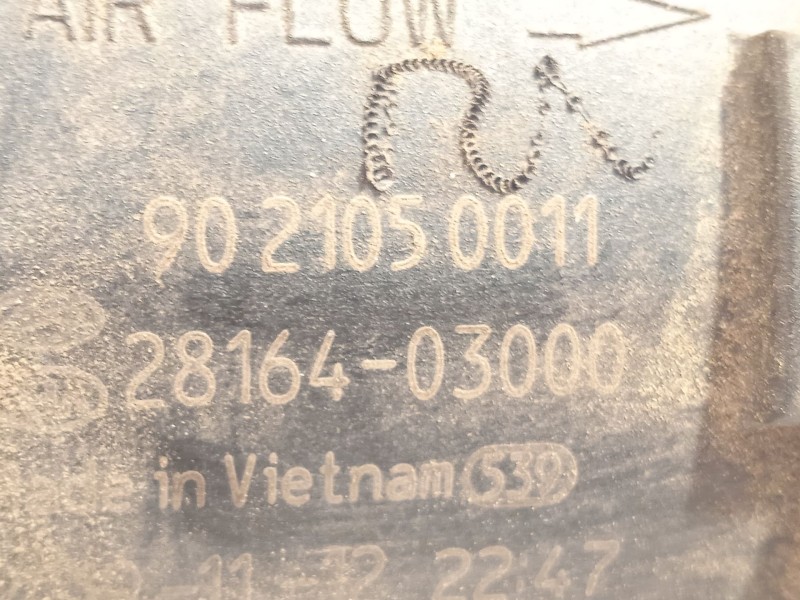 Recambio de caudalimetro para kia niro referencia OEM IAM 2816403000  9021050011