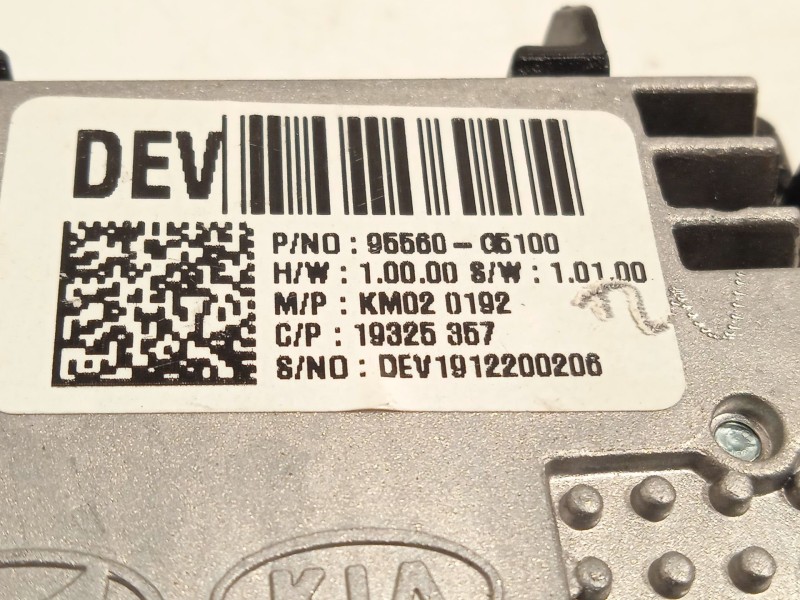Recambio de modulo electronico para kia niro referencia OEM IAM 95560G5100  