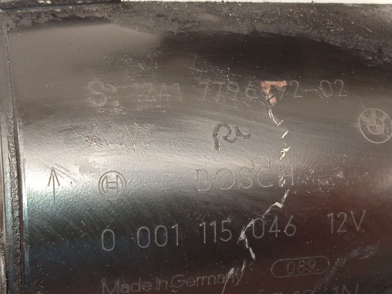 Recambio de motor arranque para bmw x6 (e71, e72) xdrive 35 d referencia OEM IAM 12417796892  0001115046