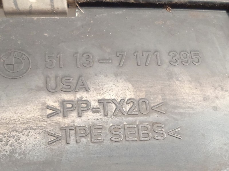Recambio de rejilla delantera para bmw x6 (e71, e72) xdrive 35 d referencia OEM IAM 51317157687 51137171395 51137185223