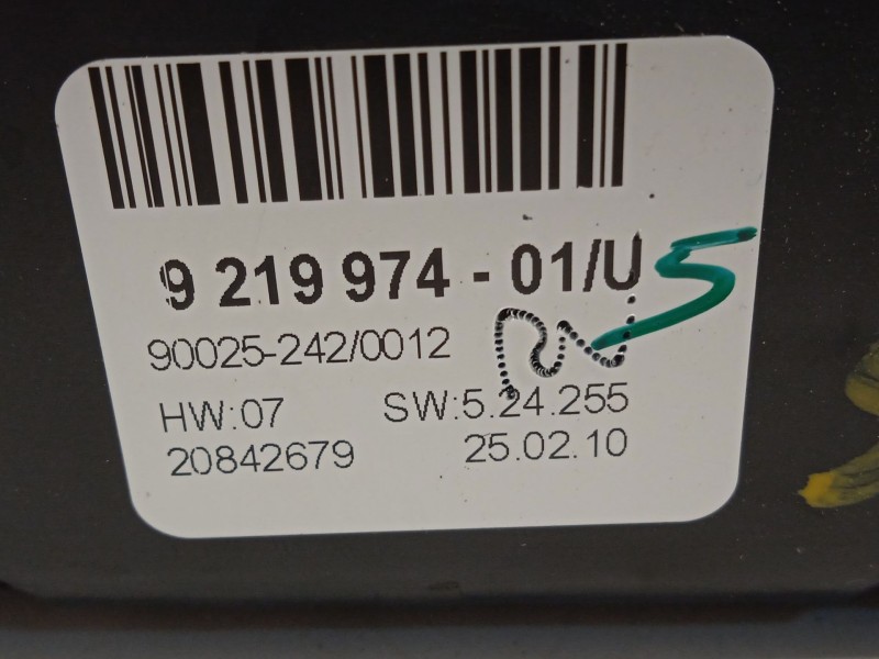 Recambio de mando climatizador para bmw x6 (e71, e72) xdrive 35 d referencia OEM IAM 9219974 64119310449 