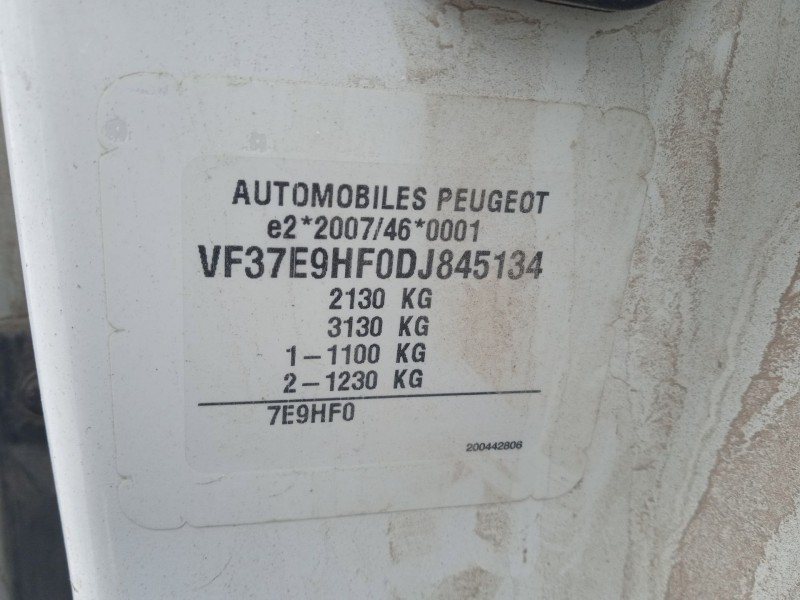 peugeot partner furgoneta/monovolumen del año 2013