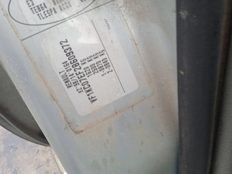 renault kangoo (kc0/1_) del año 2003