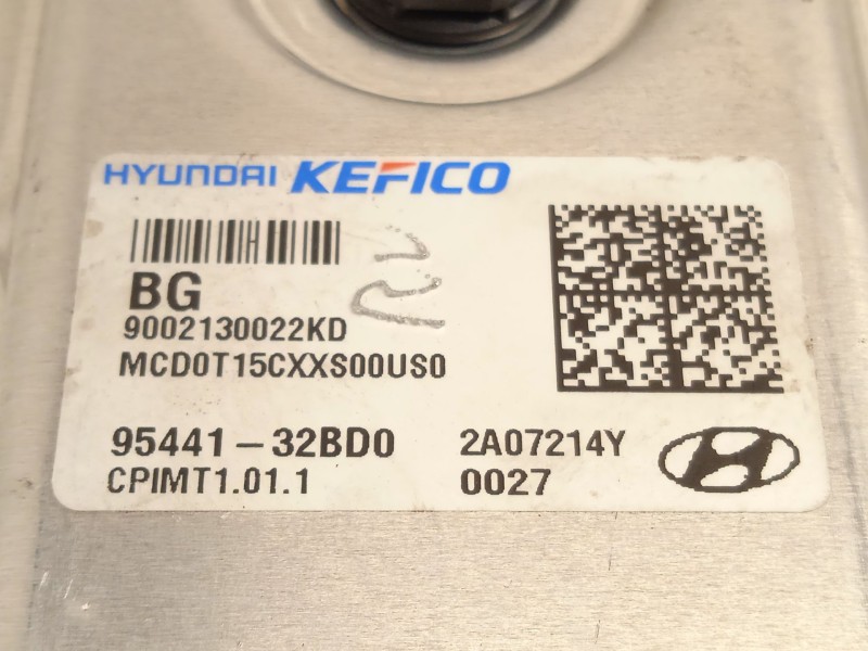 Recambio de modulo electronico para kia xceed (cd) 1.5 t-gdi referencia OEM IAM 9544132BD0  2A07214Y