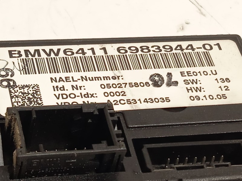 Recambio de mando climatizador para bmw 1 (e87) 118 d referencia OEM IAM 64116983944  